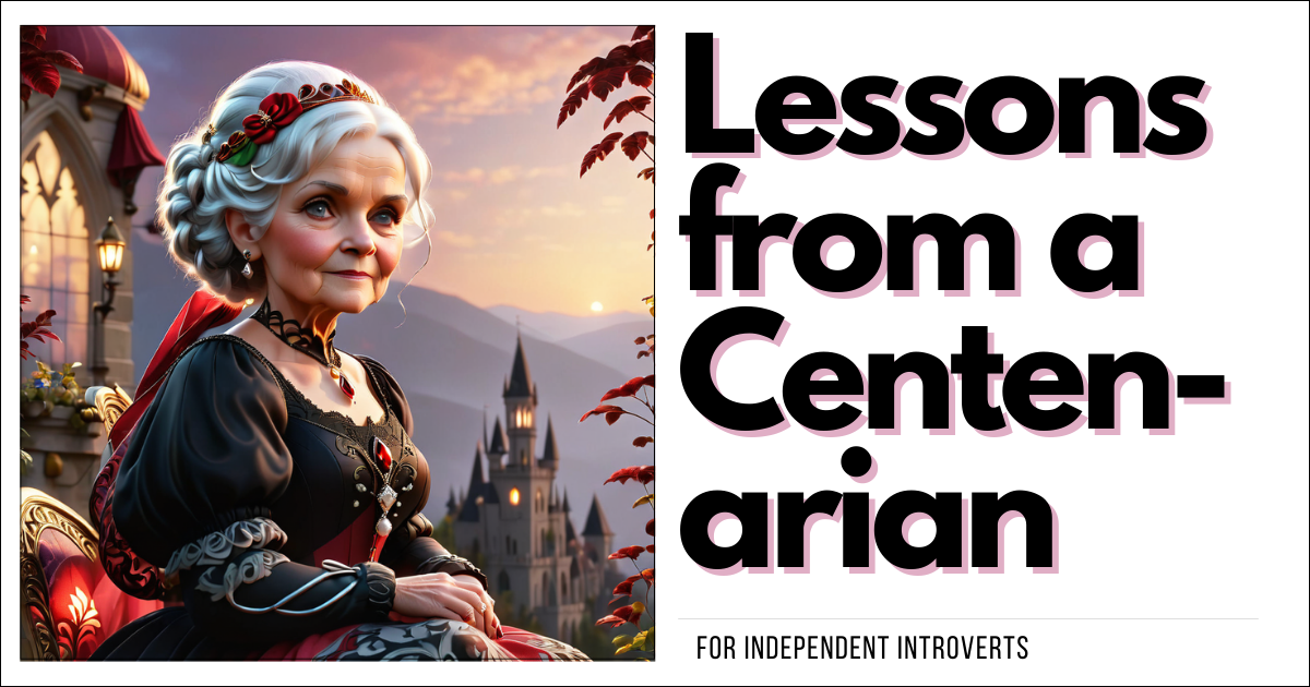 Lessons from a Centenarian that Doesn’t Include Sustaining Strong Social Ties