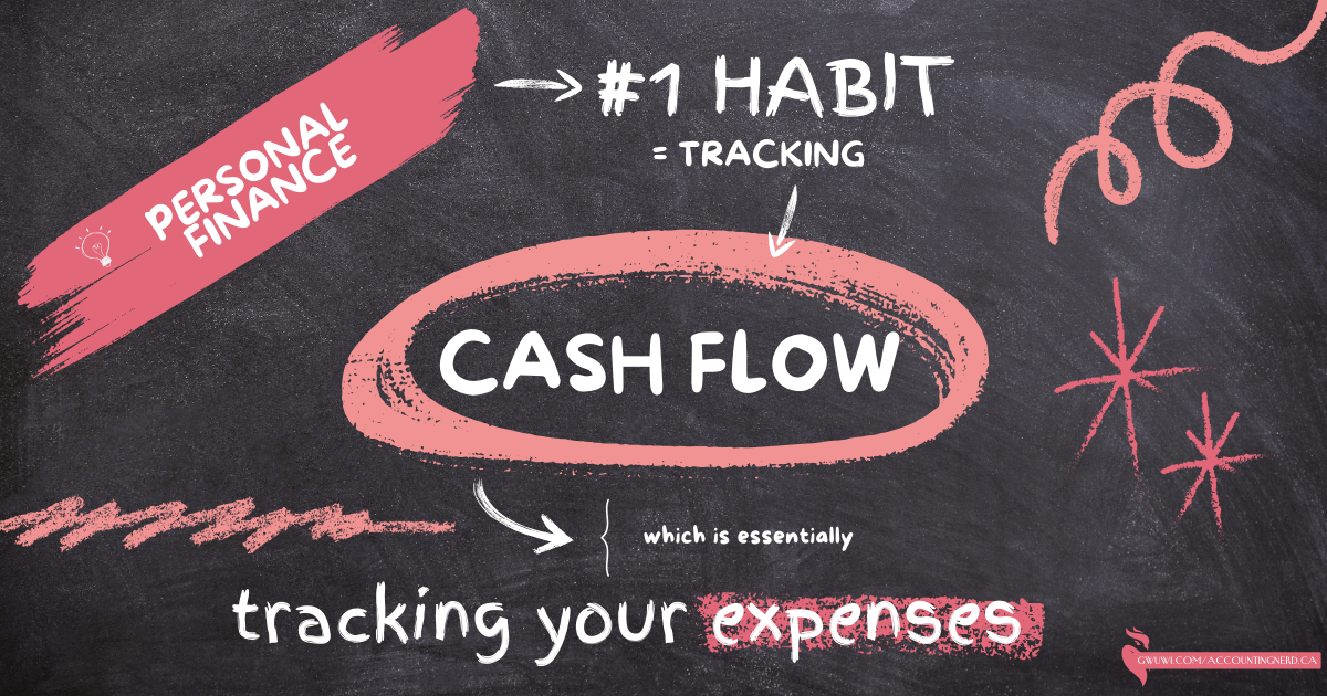 GWUWI tracking your finances - cash flow tracking