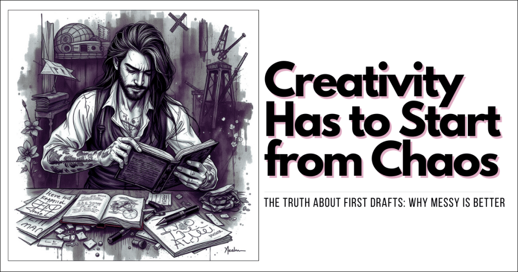 Why the Messy First Draft is  Key to Great&nbsp;Writing