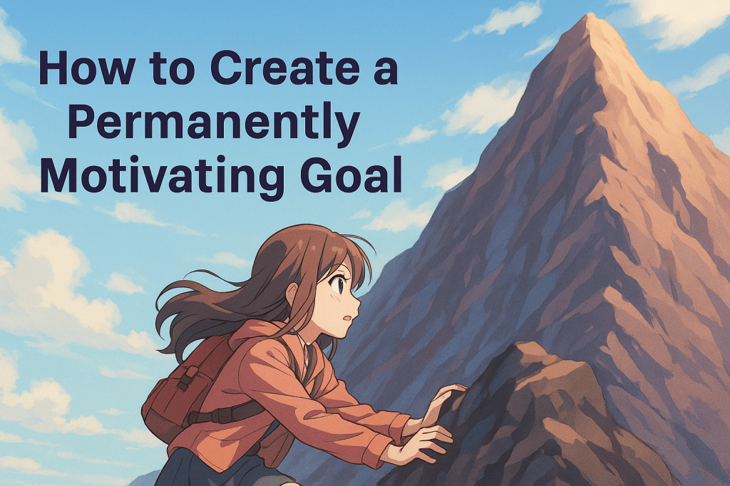 How to Create a Permanently Motivating&nbsp;Goal