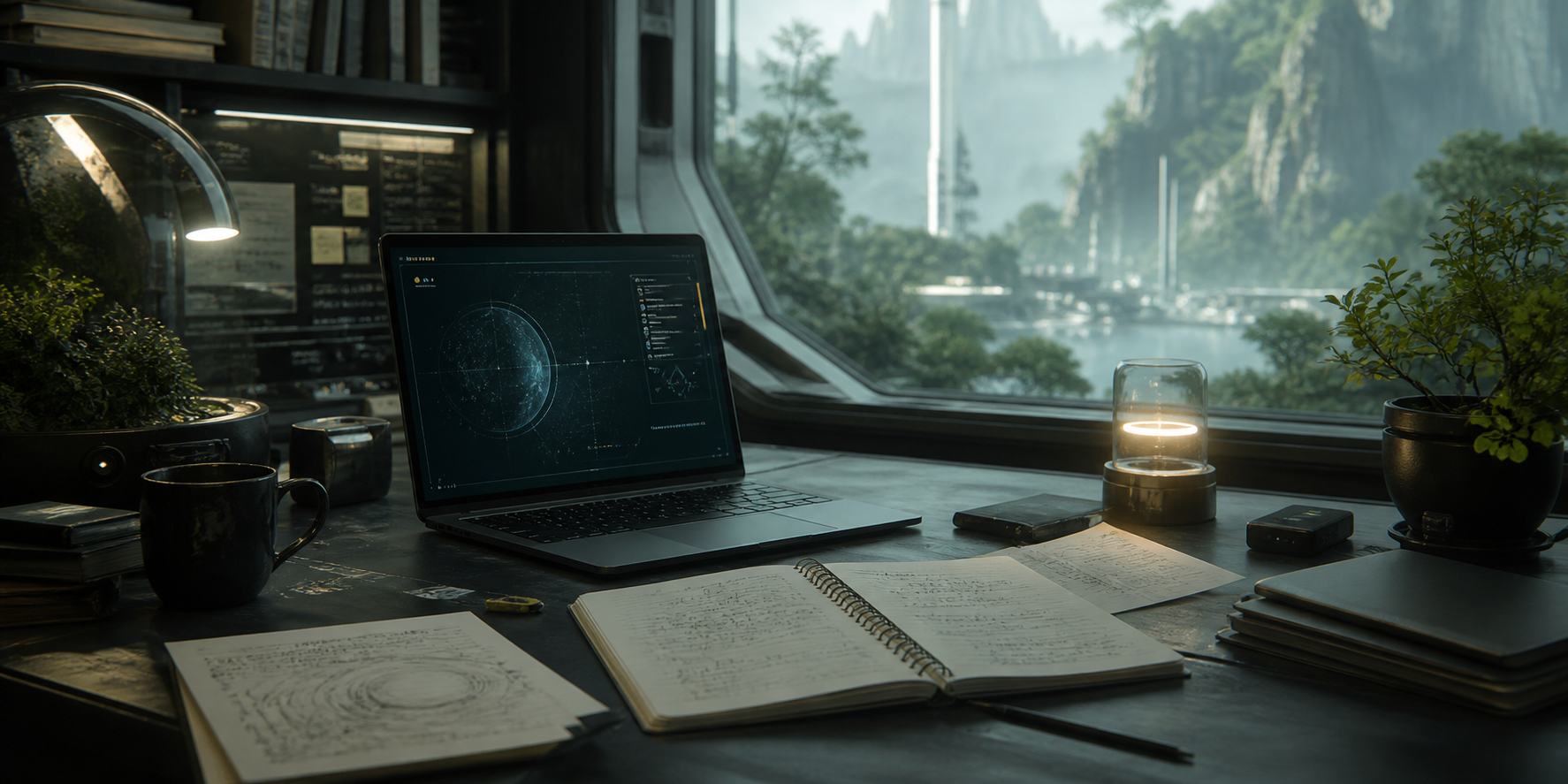 Biosphere – Writing Log #2 – Taming 68,000 of Words of Raw Ideas