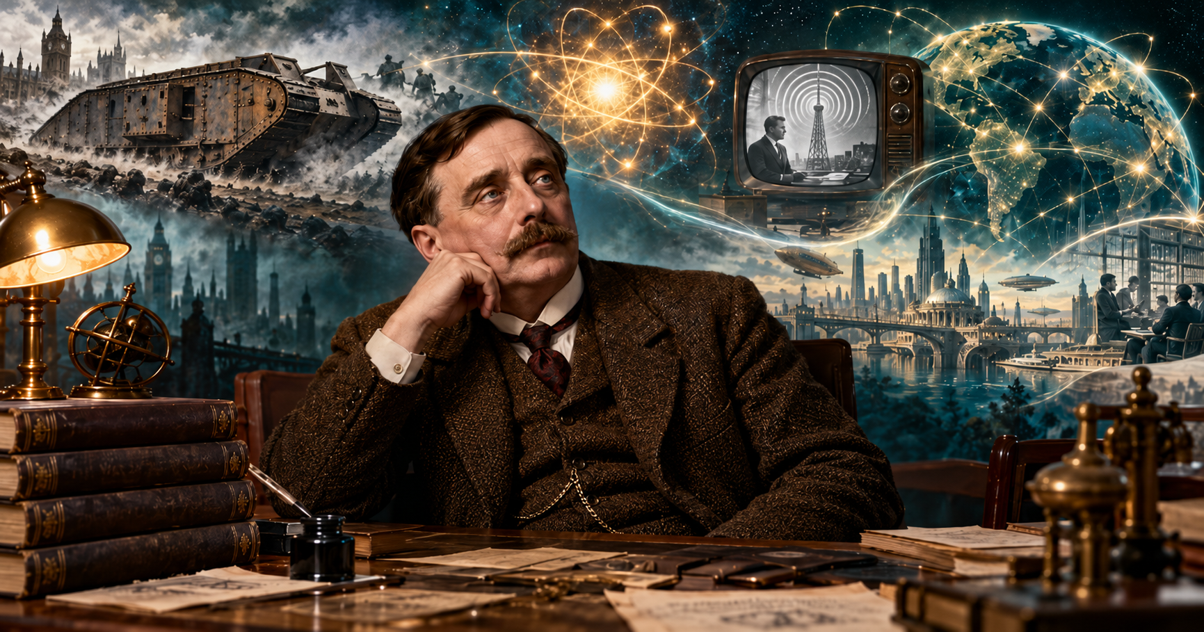 How H.G. Wells Imagined Technologies Before They Existed
